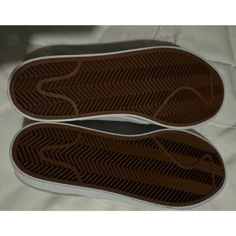 Nike Zoom Stefan Janoski L sneakers ivory ostrich leather & hazelnut accents 6 - Picture 5 of 10